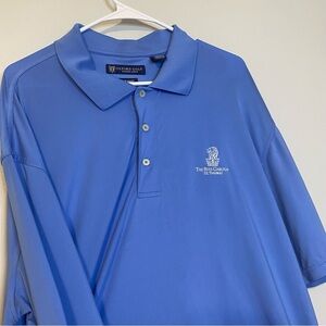Oxford Golf Blue Polo Shirt | The Ritz Carlton